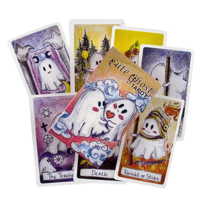 Cute Ghost Tarot Cards