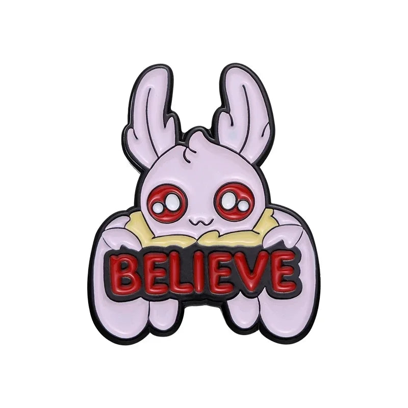 Mothman Enamel Pins