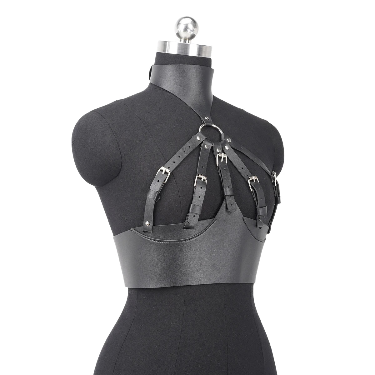 Strappy Choker Chest Harness