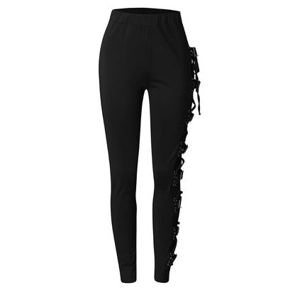 Gothic Buckled Alternative Pants