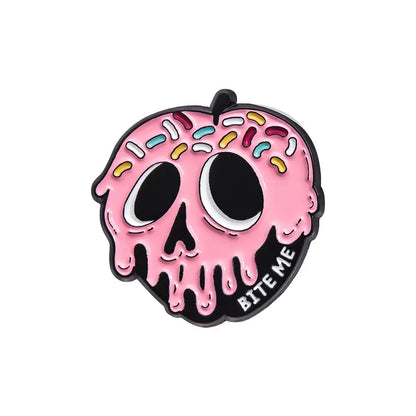 Pink Spooky Enamel Pins