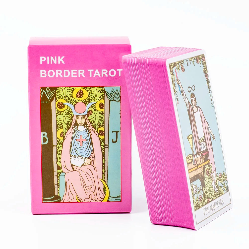 Pink Border Tarot Cards