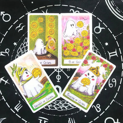 Cute Ghost Tarot Card Deck