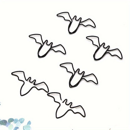 Bat-Shaped Paper Clips