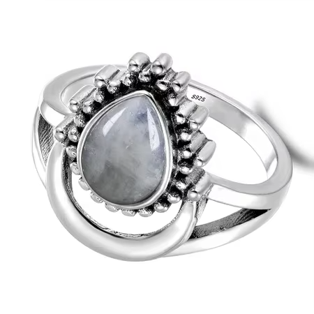 Luna Moonstone Ring