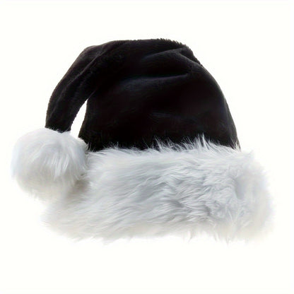 Black gothmas Santa Hat