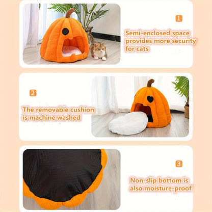 Pumpkin Pet Bed