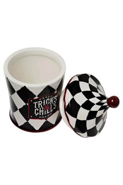 Tricks and Chills Cookie Jar