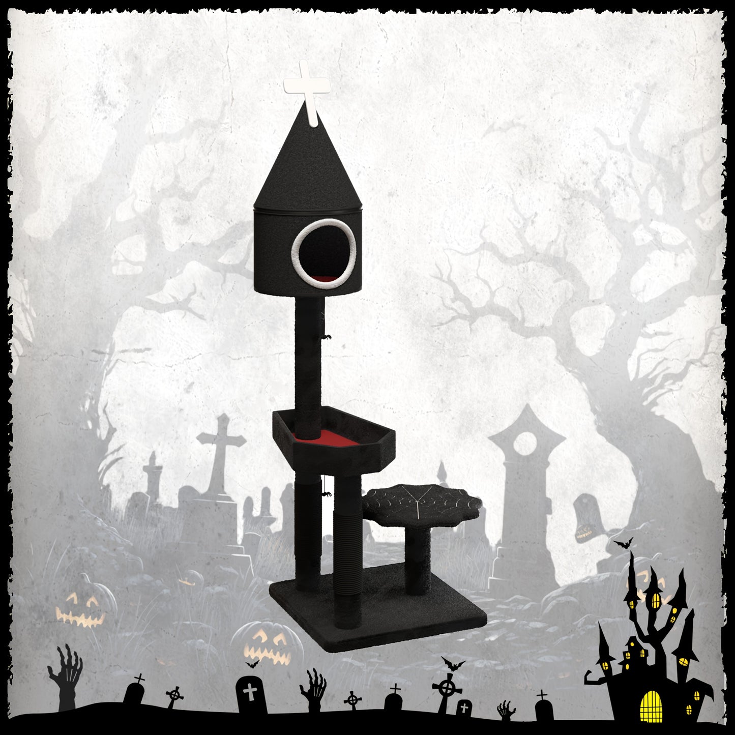 Gothic Cat Tree