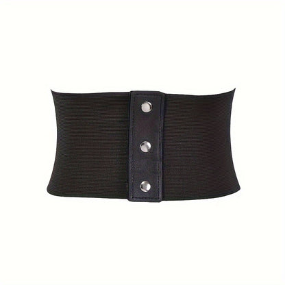 Heart Ringed Wide Waist Belt