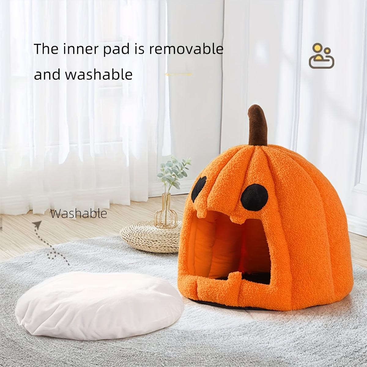 Pumpkin Pet Bed