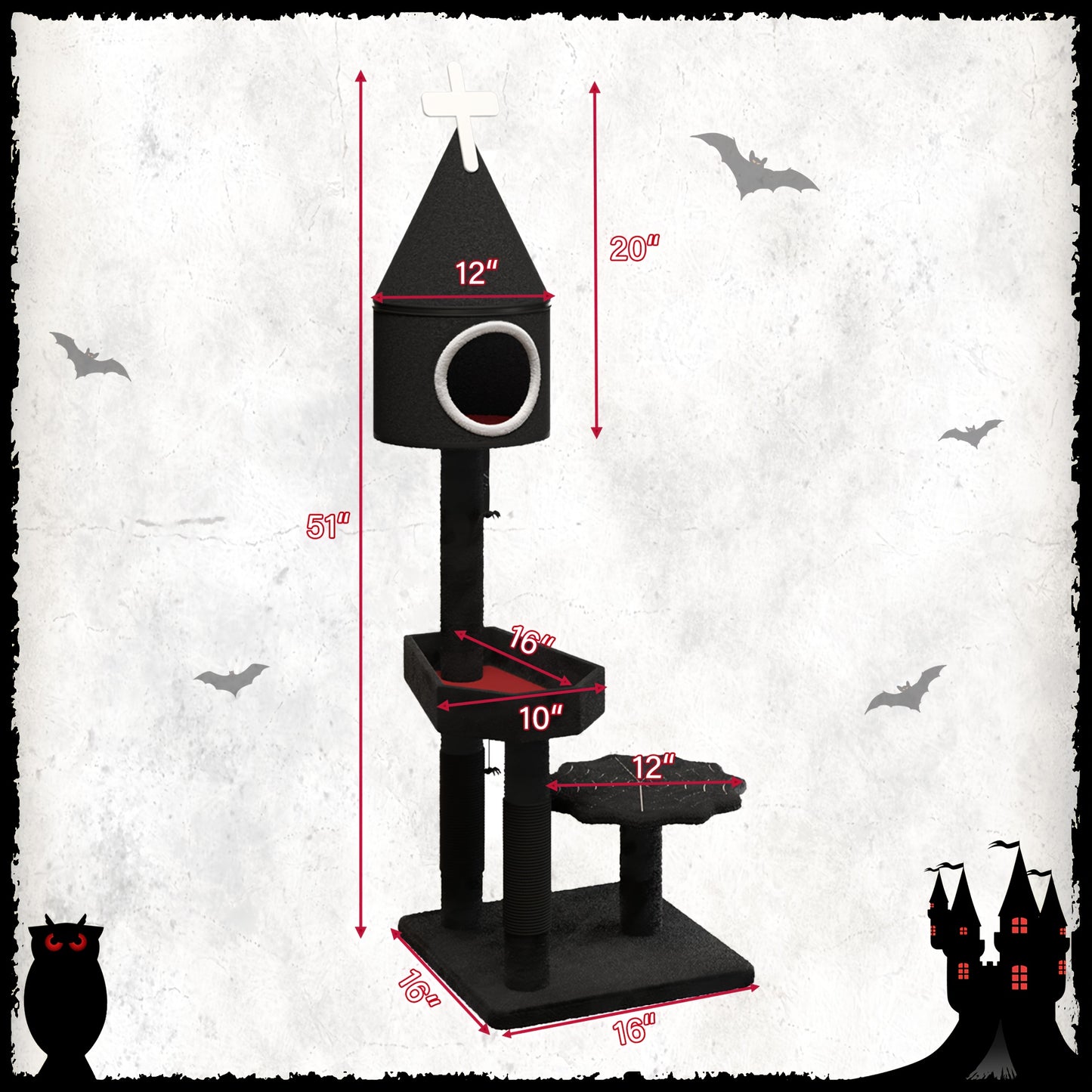 Gothic Cat Tree