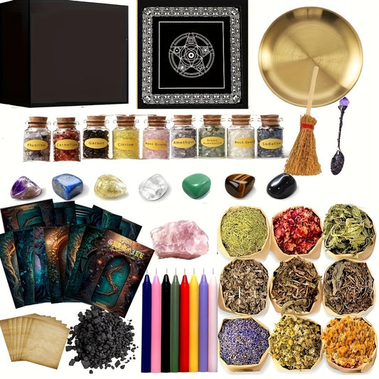 89 PCS Witchcraft Supplies Kit