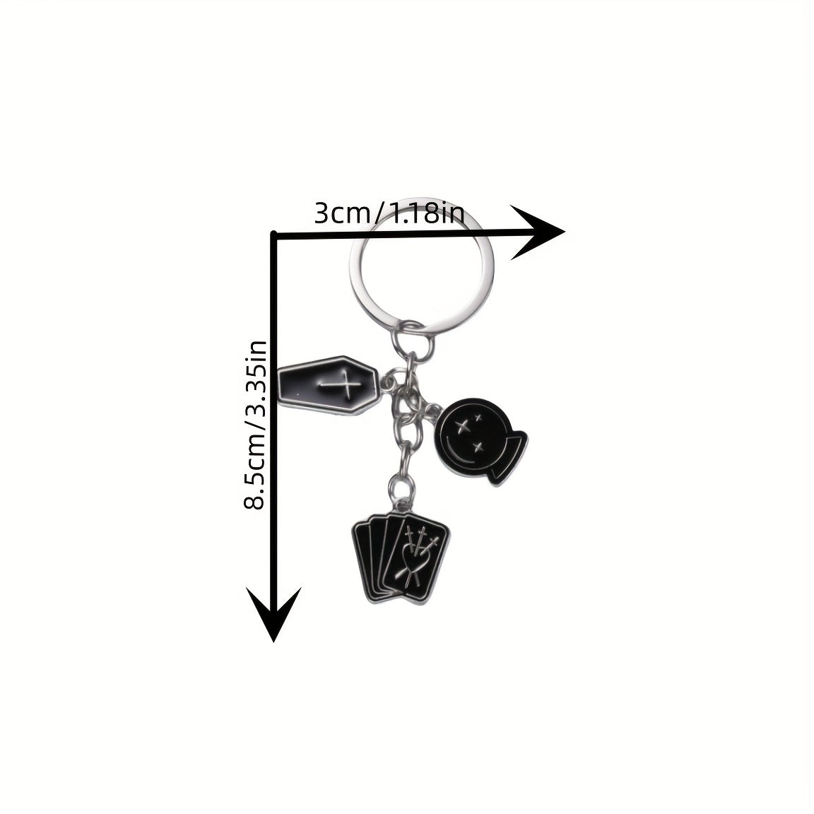 Black Magic Keychain