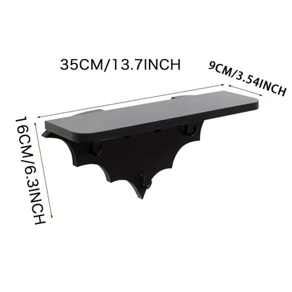 Bat Wall Mounted Floating Shelf