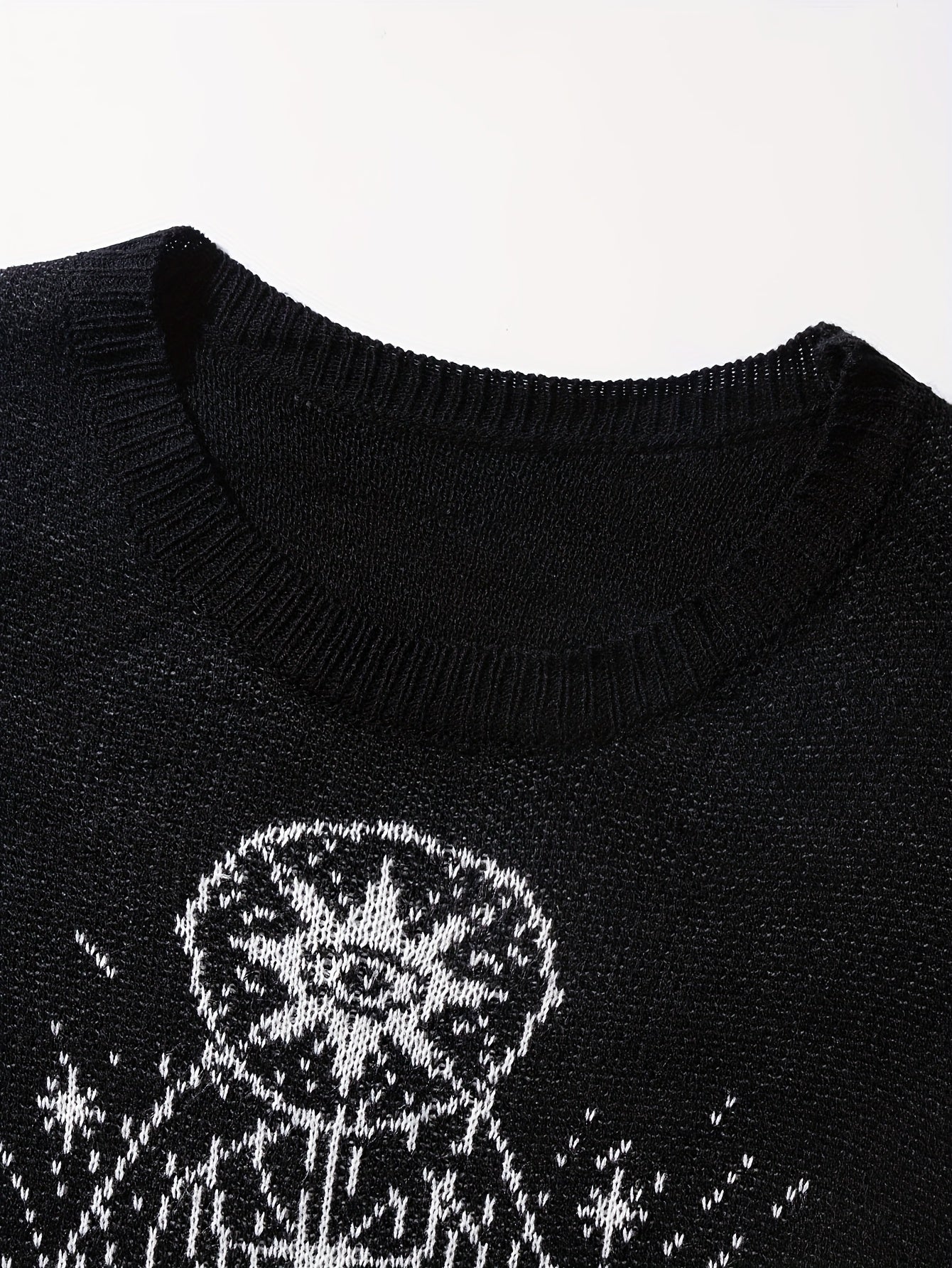 Death Moth Knitted Sweater