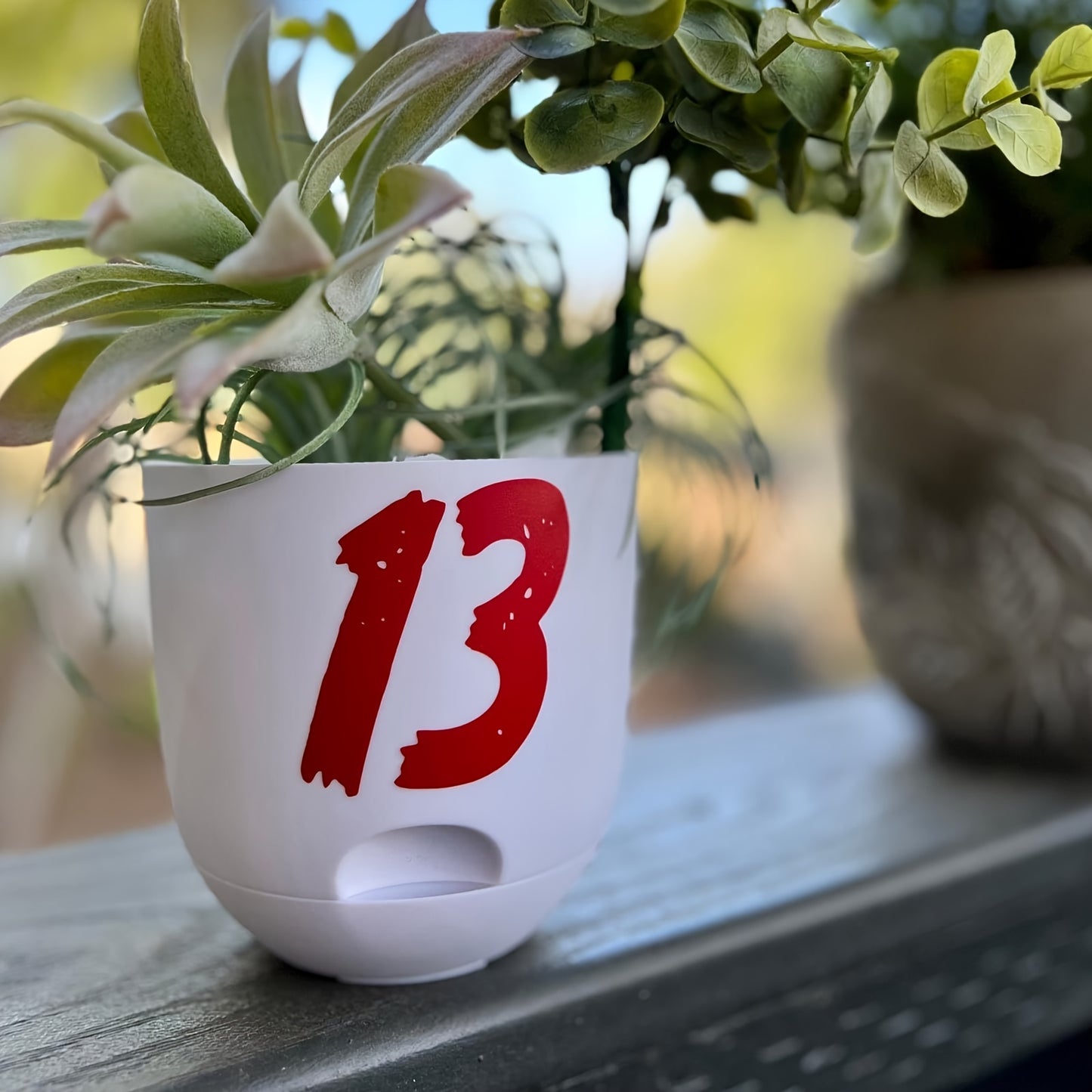 Friday the 13th mask planter