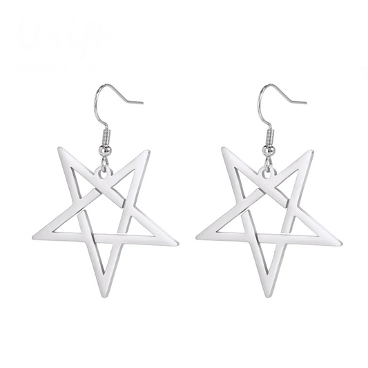 Pentagram Earrings