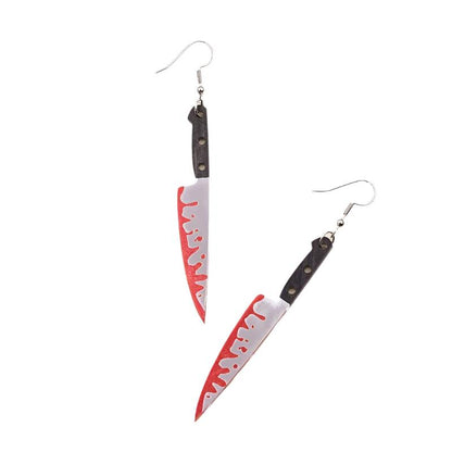 Bloody Knife Earrings