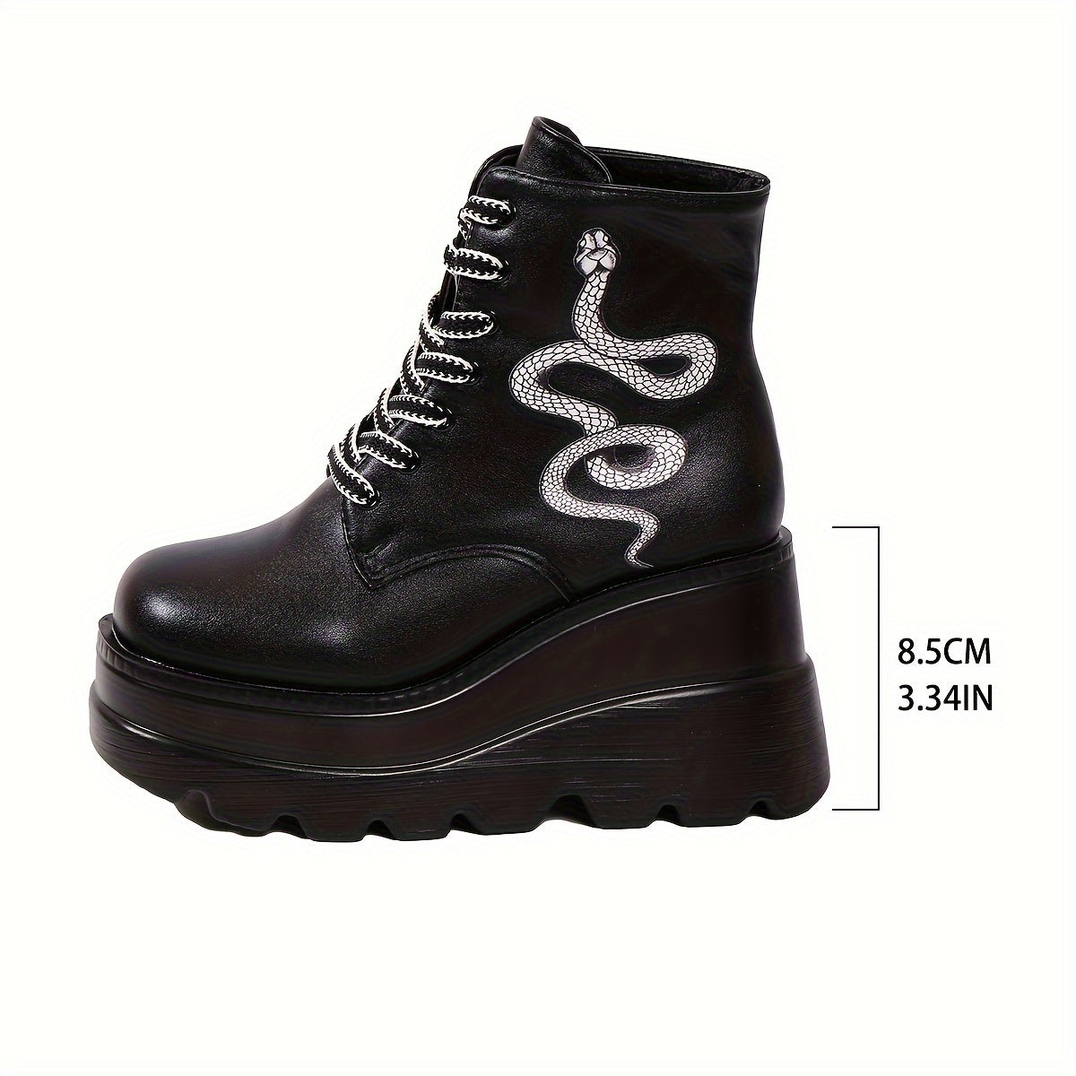 Chunky Platform Serpent Boots