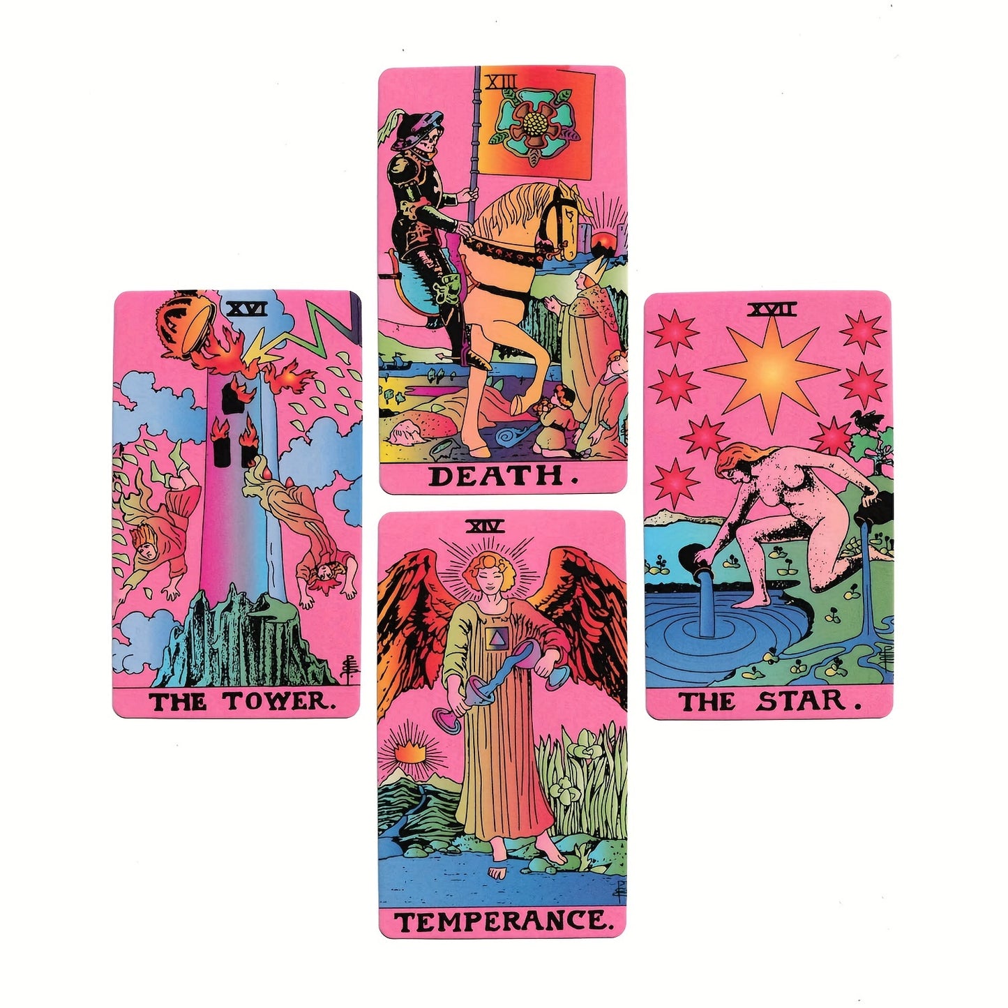 Colorful Tarot Cards