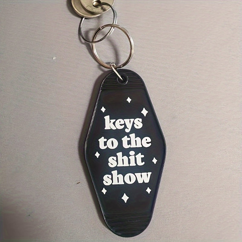 Keys to the Shit Show Motel Keychain